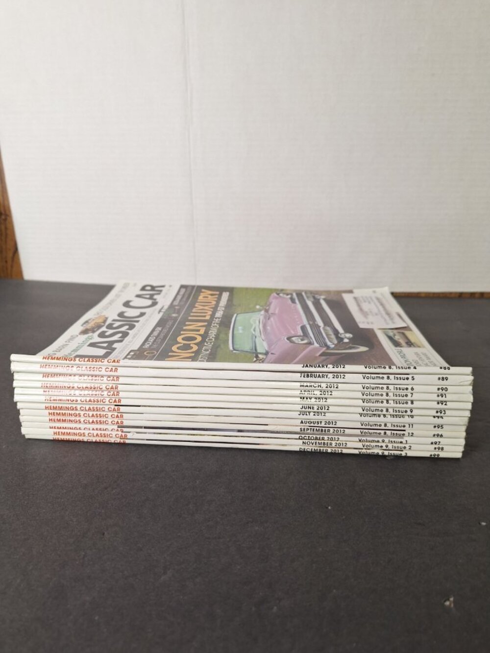 HEMMINGS CLASSIC CAR MAGAZINES - ALL TWELVE 2012 ISSUES - ALL IN GOOD SHAPE - Picture 14 of 14